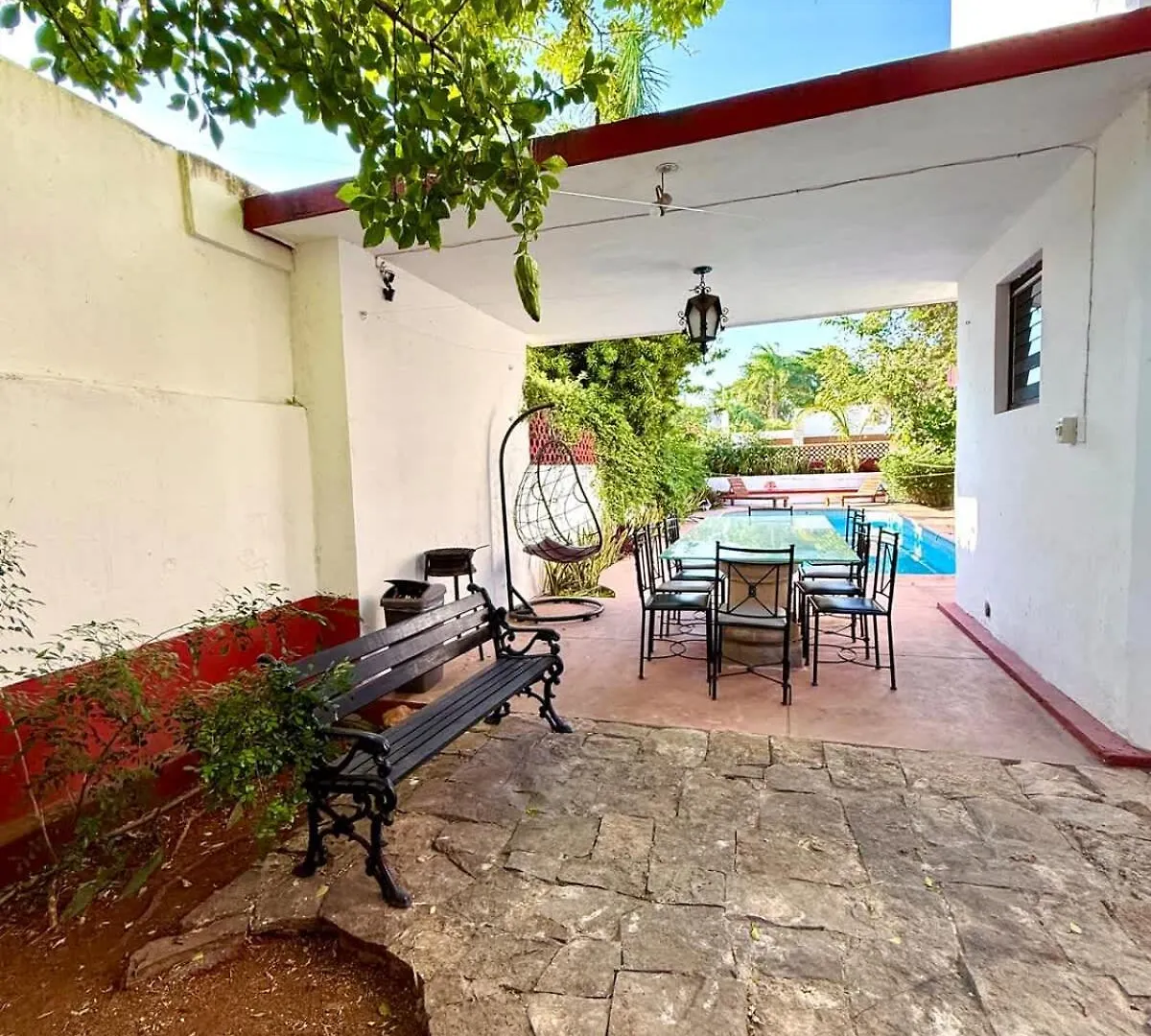 Semesterbostad Amplio Loft 6 Pax Cerca De Paseo De Montejo Villa Mérida